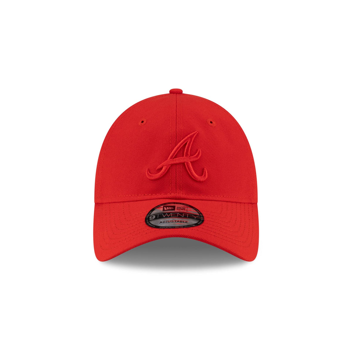 Atlanta Braves Front Door Red 9TWENTY Adjustable Hat