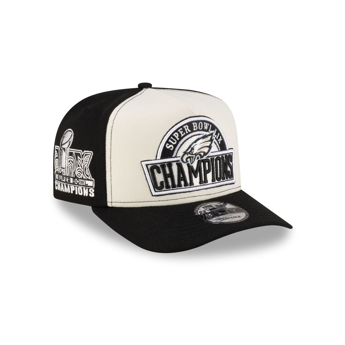 Philadelphia Eagles Super Bowl LIX Champions 9FIFTY A-Frame Snapback Hat