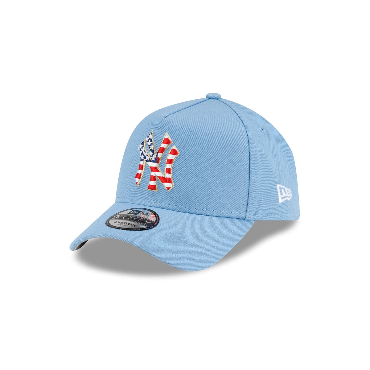 New York Yankees Red. White & Blue 9FORTY A-Frame Snapback Hat