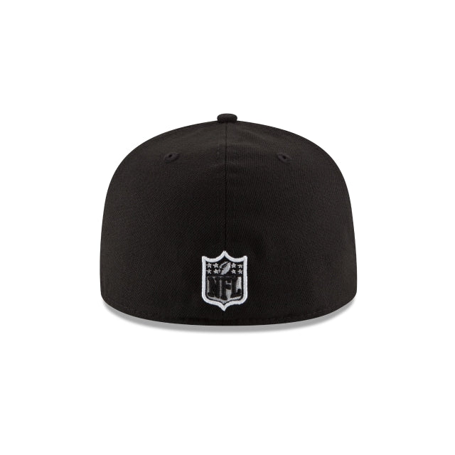 Cincinnati Bengals Black & White 59FIFTY Fitted Hat