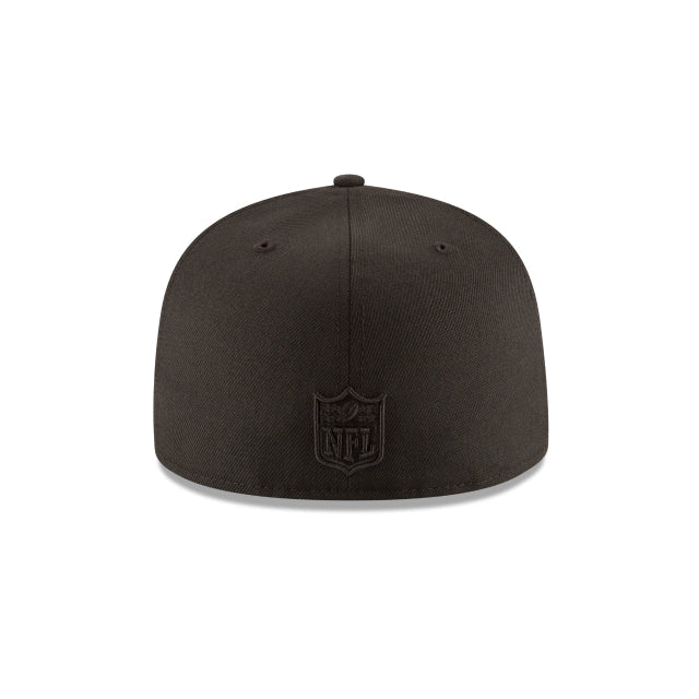 Denver Broncos Black On Black 59FIFTY Fitted Hat