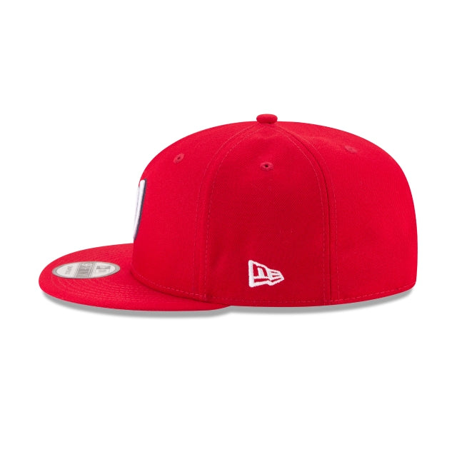 Washington Nationals Team Color Basic 9FIFTY Snapback Hat