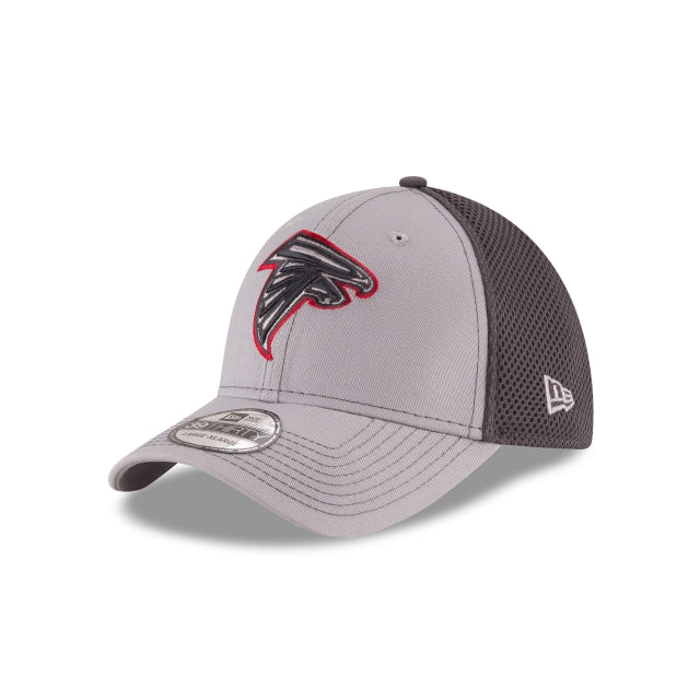 Atlanta Falcons Grayed Out 39THIRTY Stretch Fit Hat